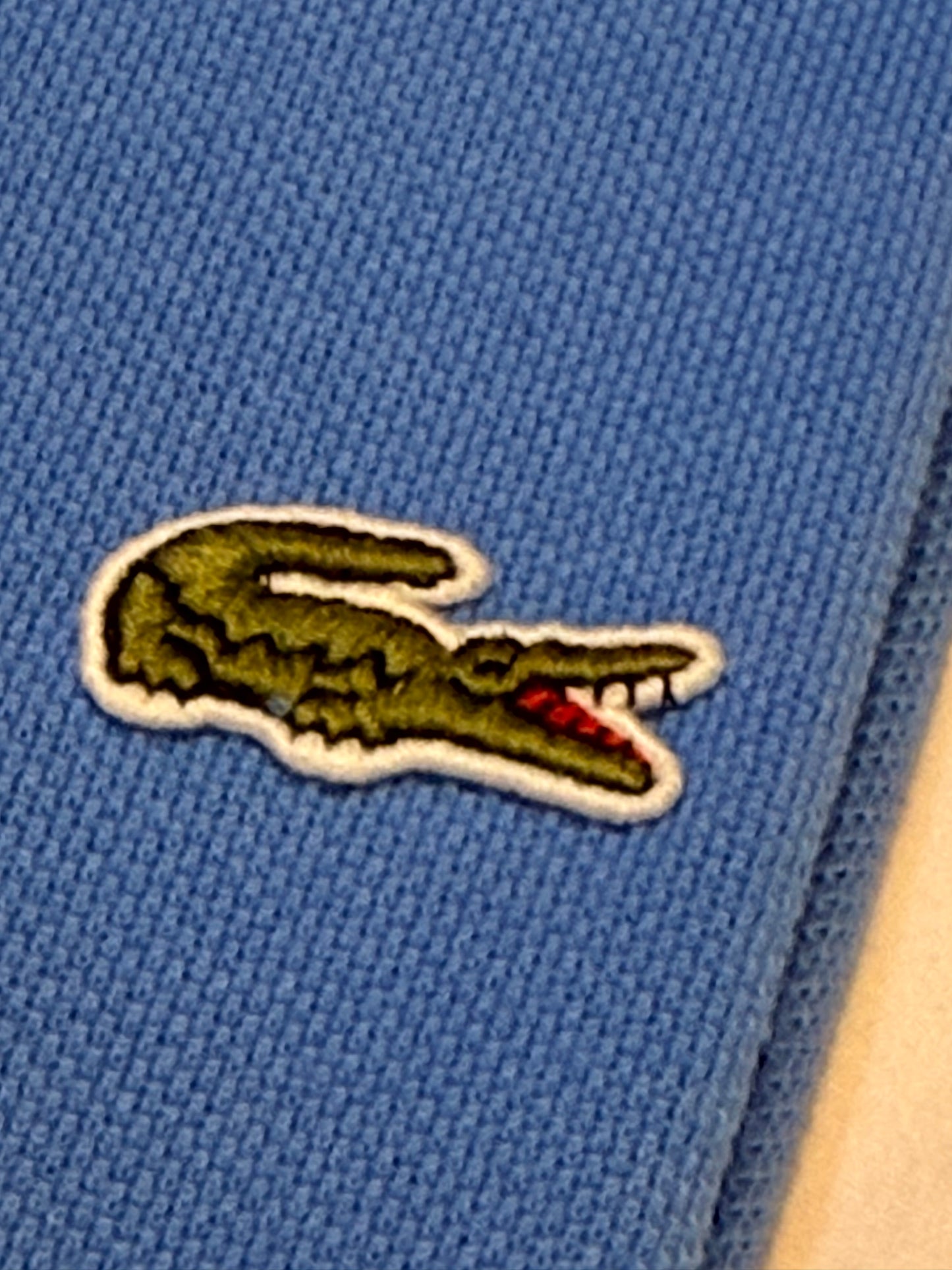 Lacoste Men's Slim Fit L.12.12 Piqué Polo Blue