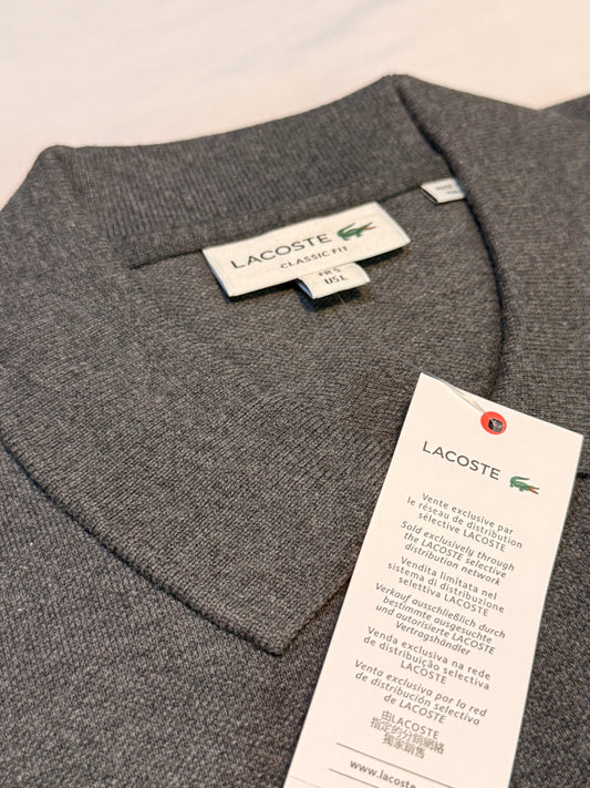 Lacoste Men's Slim Fit L.12.12 Piqué Polo Gray