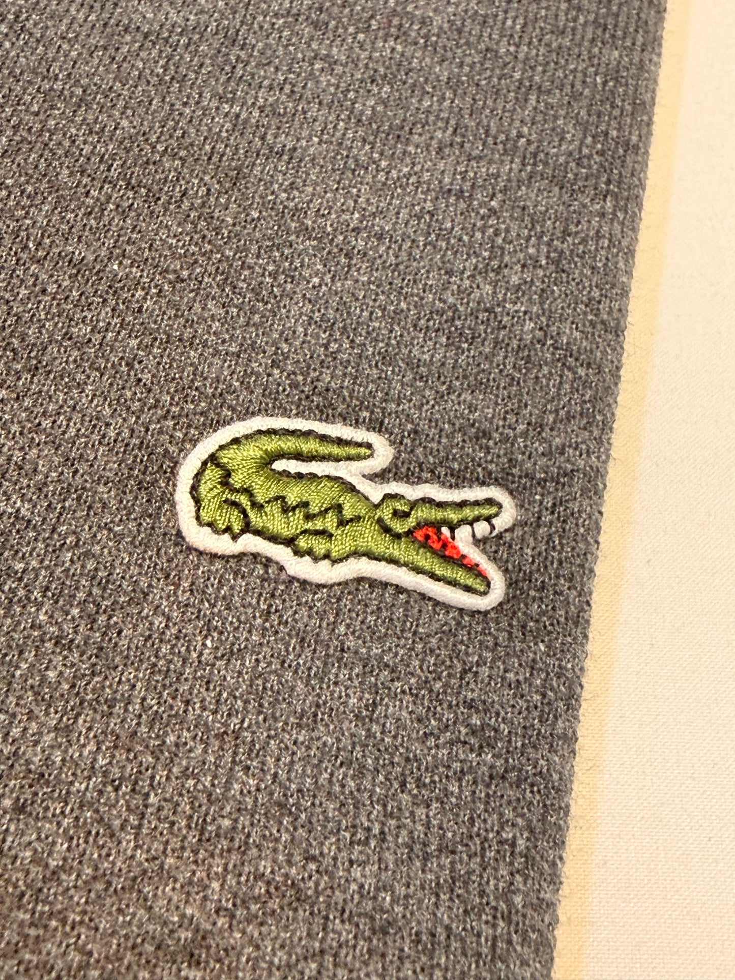 Lacoste Men's Slim Fit L.12.12 Piqué Polo Gray