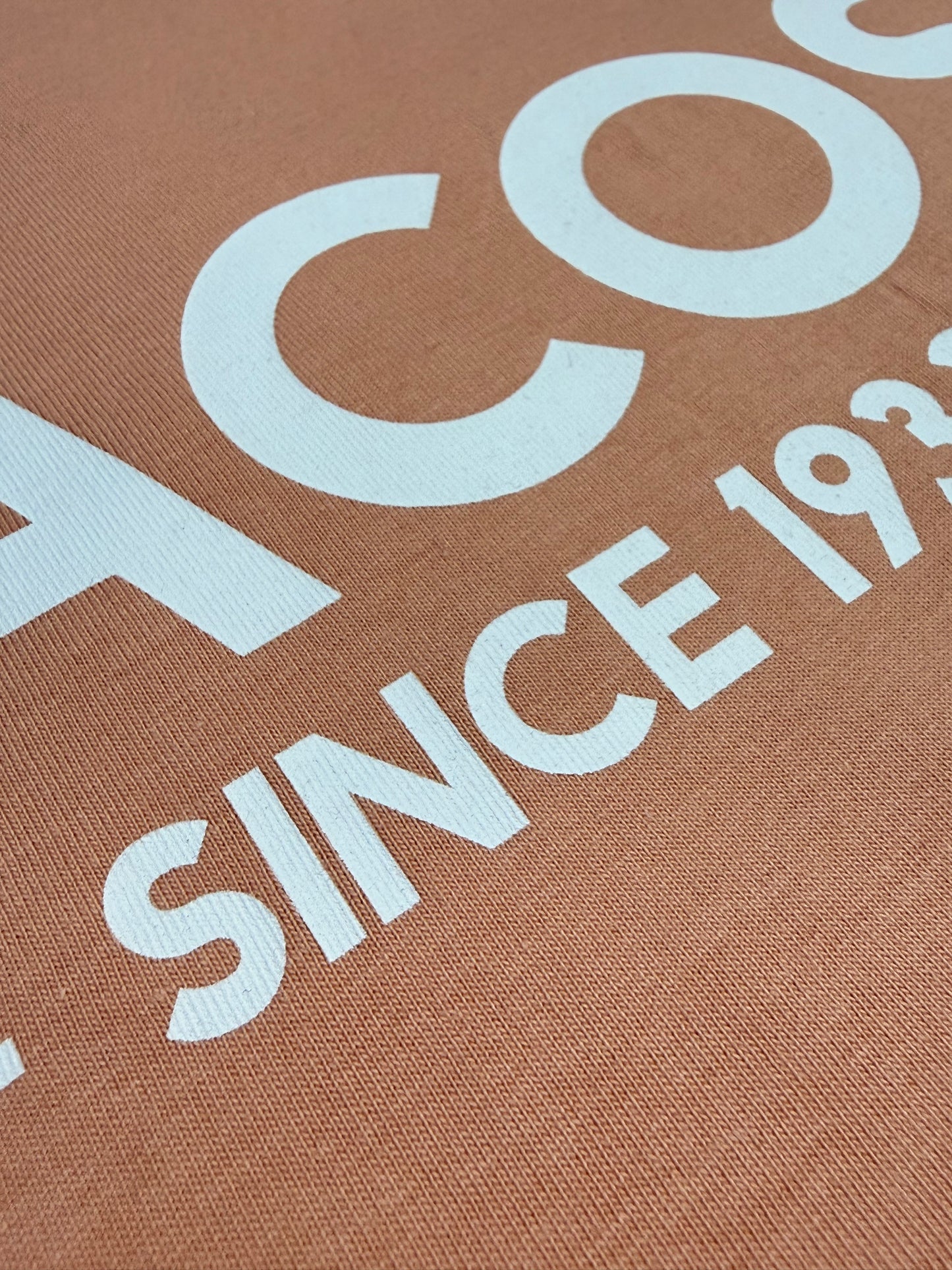 Lacoste Men's Printed Cotton T-Shirt Peach