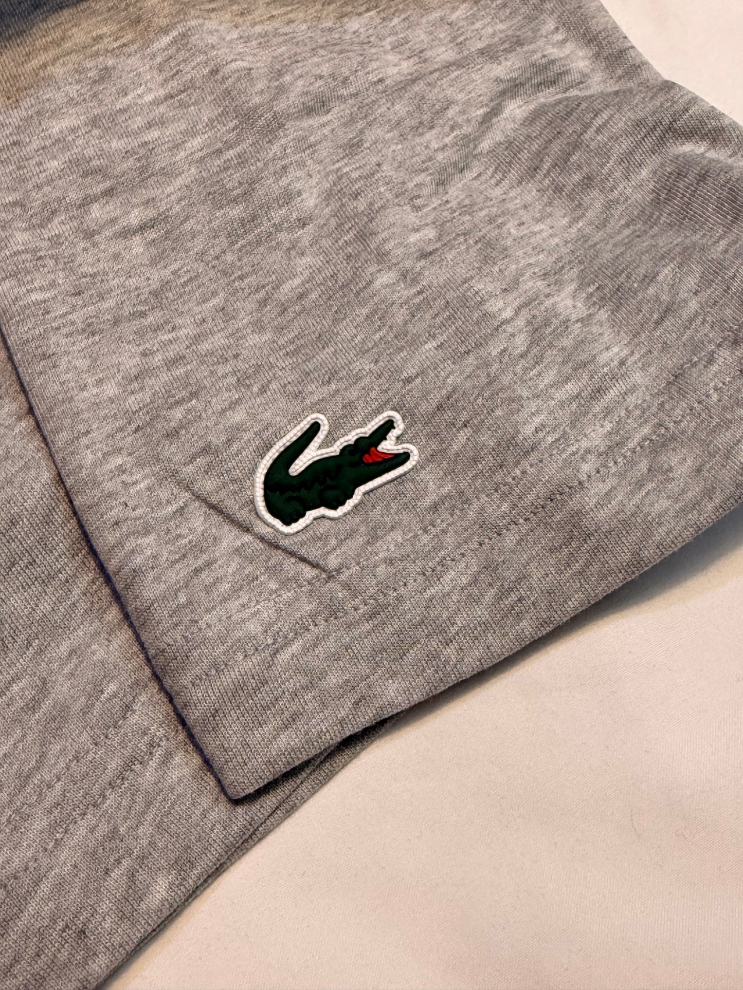 Lacoste Ultra Dry Printed Sport T-Shirt Gray