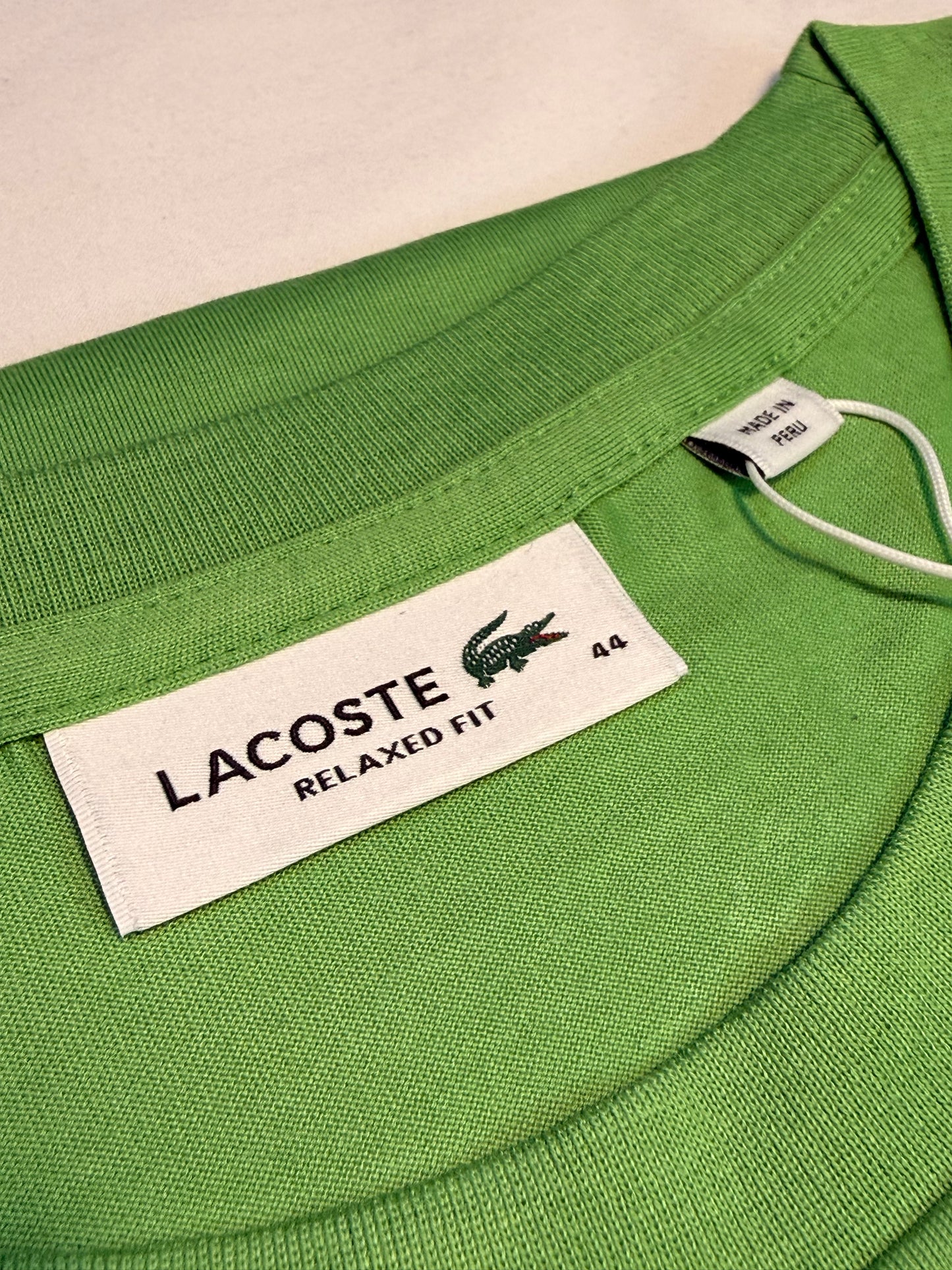 Lacoste Cotton Pima T-Shirt Green