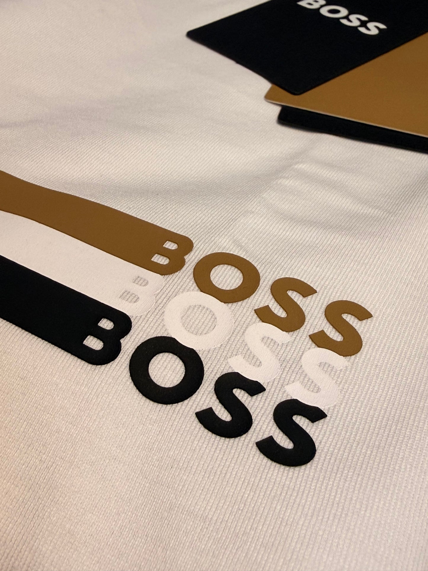 Hugo Boss T-Shirt Tee 4 White Gold