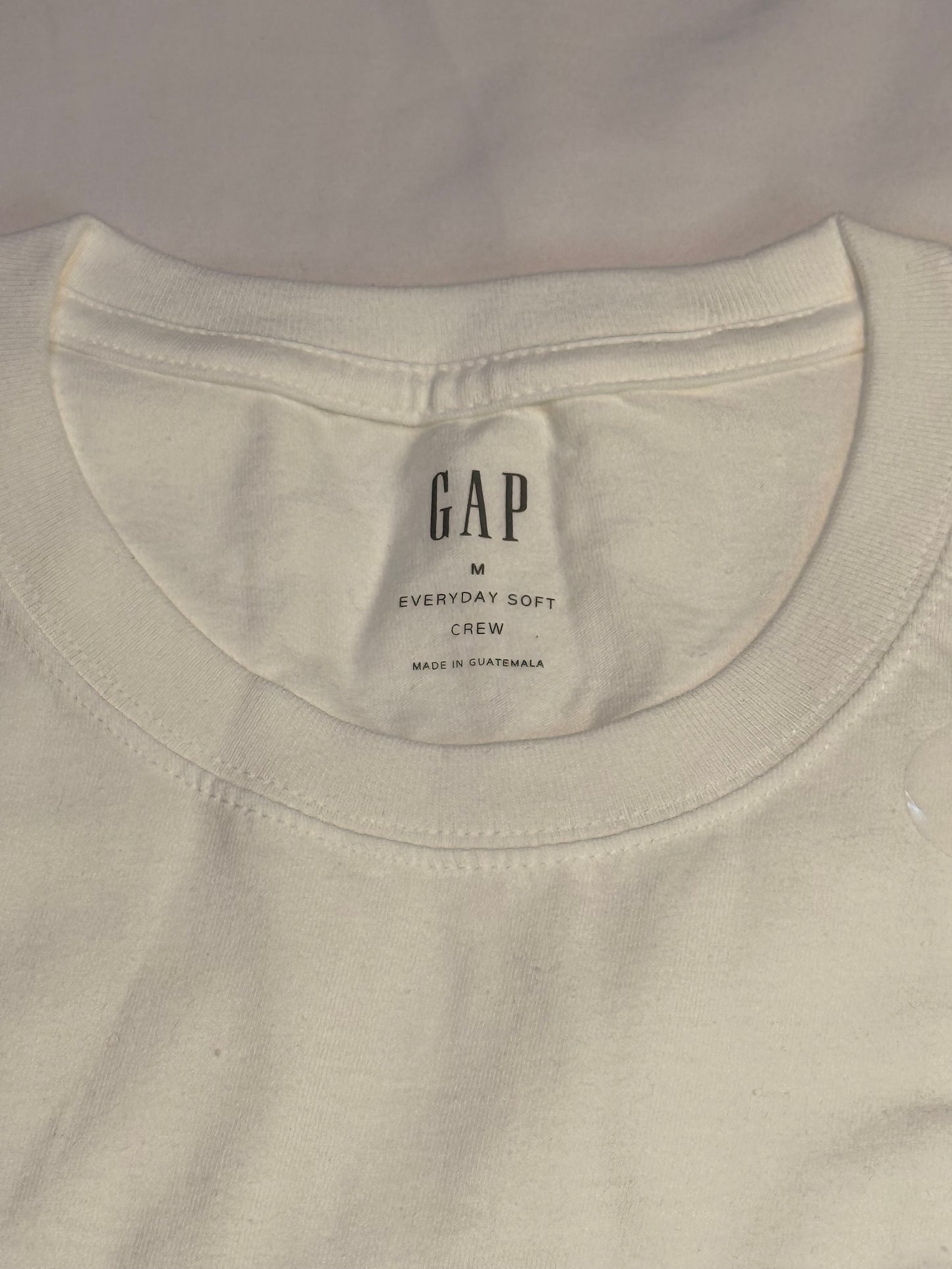 Gap Logo Crewneck T-Shirt White