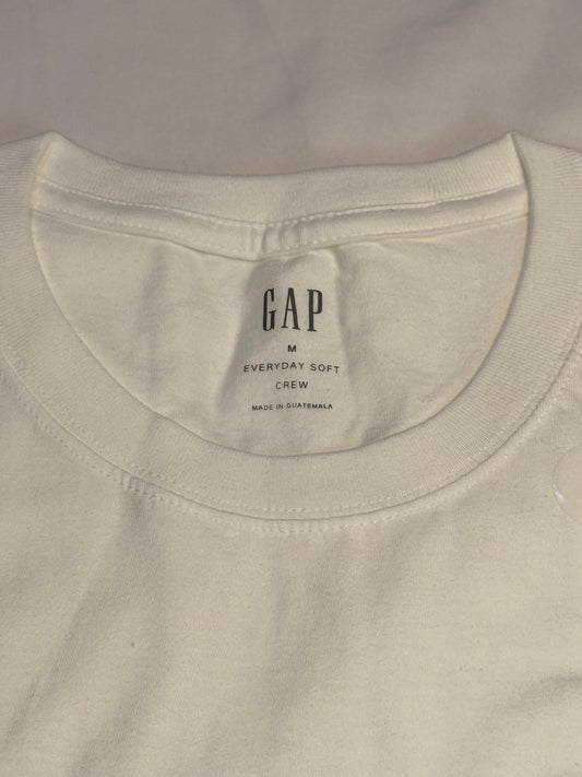 Gap Logo Crewneck T-Shirt White