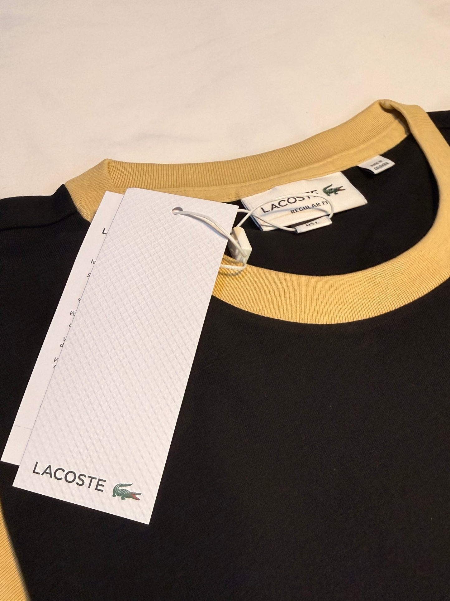 Lacoste Regular Fit Colourblock Jersey T-Shirt