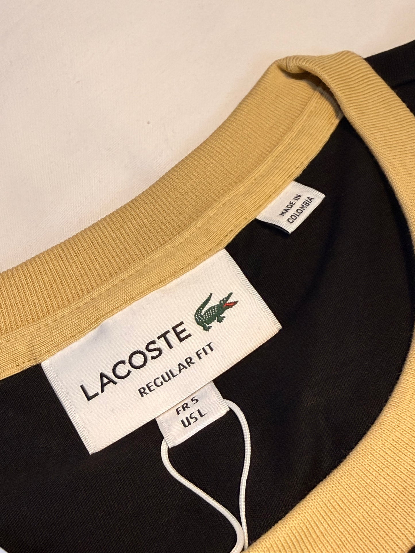 Lacoste Regular Fit Colourblock Jersey T-Shirt