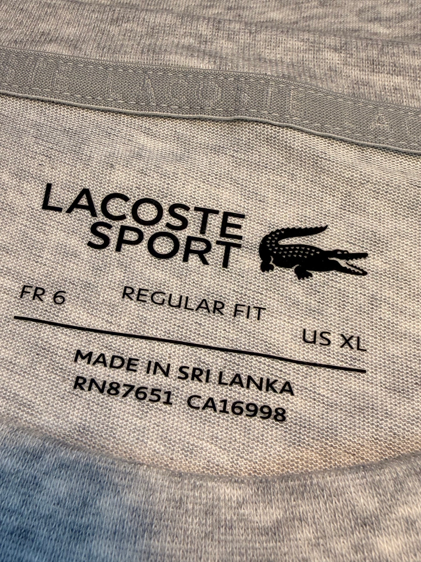 Lacoste Sport Ultra Dry Jersey Logo T-shirt