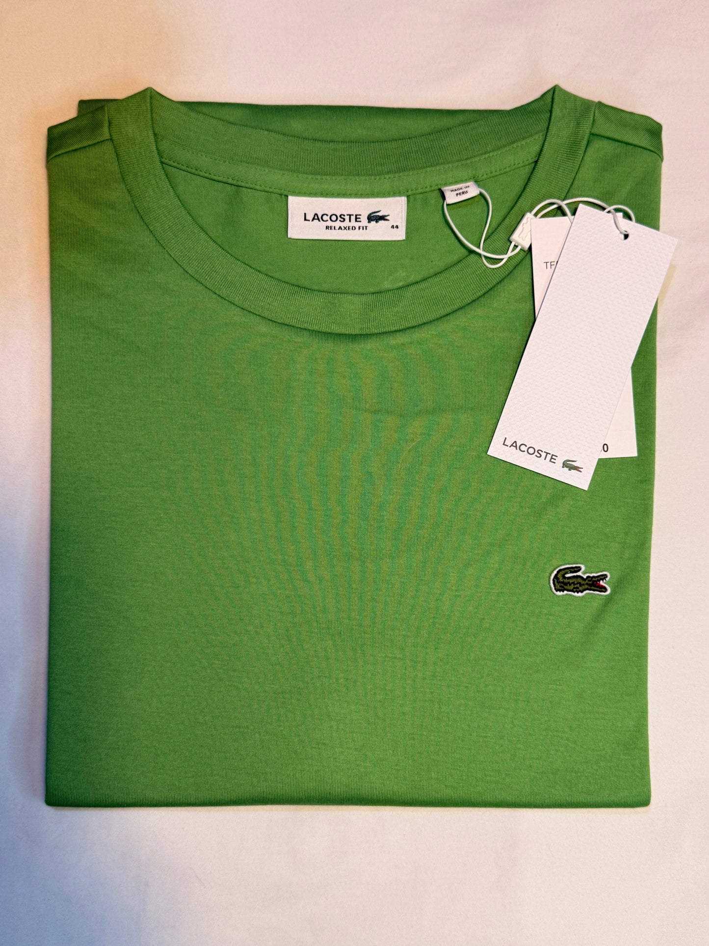 Lacoste Cotton Pima T-Shirt Green