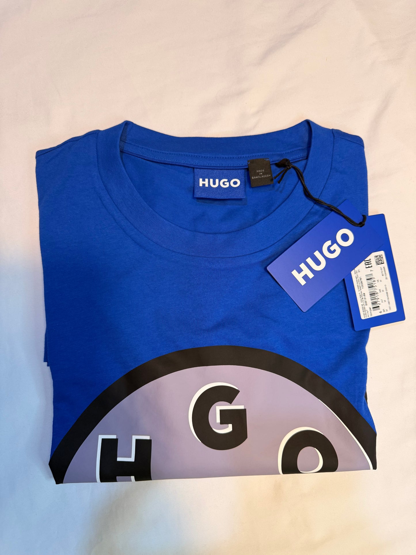 Hugo Boss Men's Short Sleeve Crewneck Logo Graphic T-Shirt
