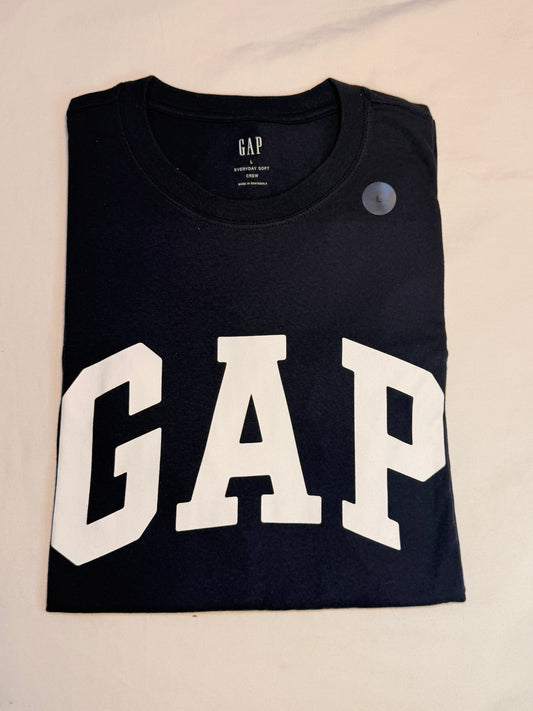 Gap Logo Crewneck T-Shirt Blue