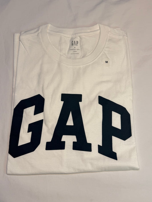 Gap Logo Crewneck T-Shirt White