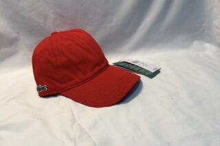 Lacoste Cap Red Side Logo