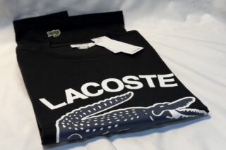 Lacoste Shirt Big Logo Black US Large