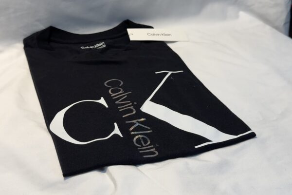 Calvin Klein Shirt Black Big Logo XL